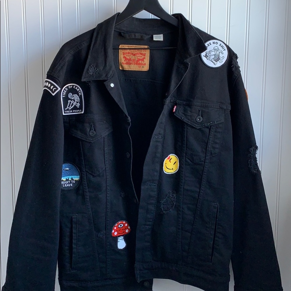 Custom Levi’s denim jacket